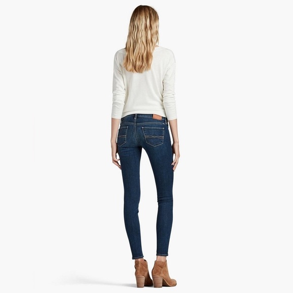 Lucky Brand Charlie Skinny Dark Wash Blue Jeans Women’s 0/25 - Picture 15 of 16